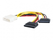 C2G Serial ATA (SATA) Dual Power Splitter Cable